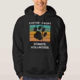 vrijwilliger voor dierenwelzijn hoodie