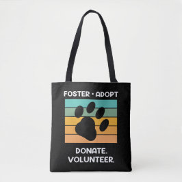 vrijwilliger voor dierenwelzijn tote bag