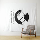 Vrijwilliger Wandkleed (In Situ (horizontaal))