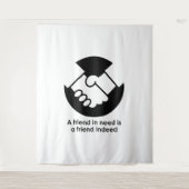 Vrijwilliger Wandkleed (Voorkant)