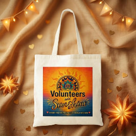 Vrijwilliger Zonneschijn Tote Bag