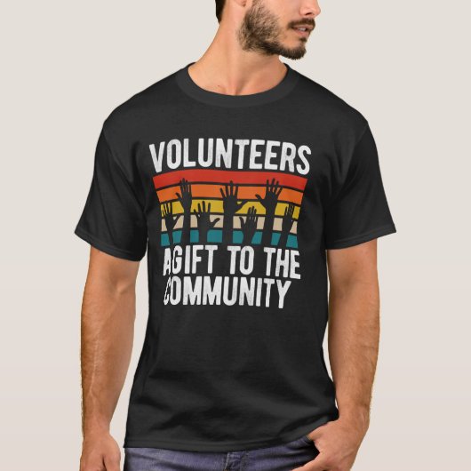 Vrijwilligers A voor de Gemeenschap T-shirt (Voorkant)