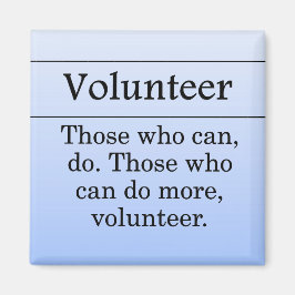 Vrijwilligers doen meer voor anderen magneet