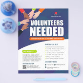 Vrijwilligers hadden professionele hulp nodig flyer (Enkel)
