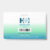 Vrijwilligers-ID Badge (Achterkant)