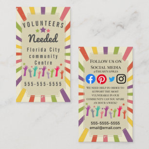 vrijwilligers kwetsbare covid-19 ondersteunen geme visitekaartje