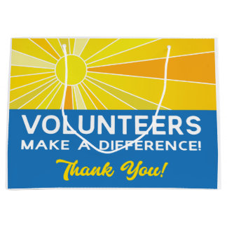 Vrijwilligers maken een verschil groot cadeauzakje