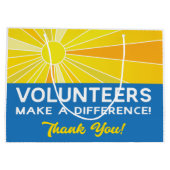 Vrijwilligers maken een verschil groot cadeauzakje (Achterkant)