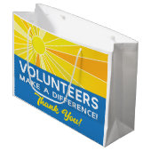 Vrijwilligers maken een verschil groot cadeauzakje (Voorkant Gekanteld)