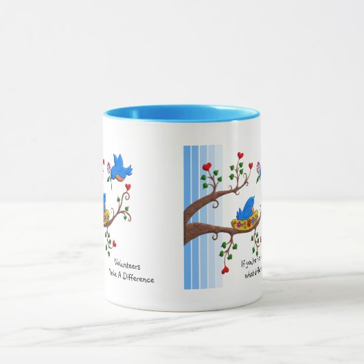 Vrijwilligers maken verschil mok (Midden)