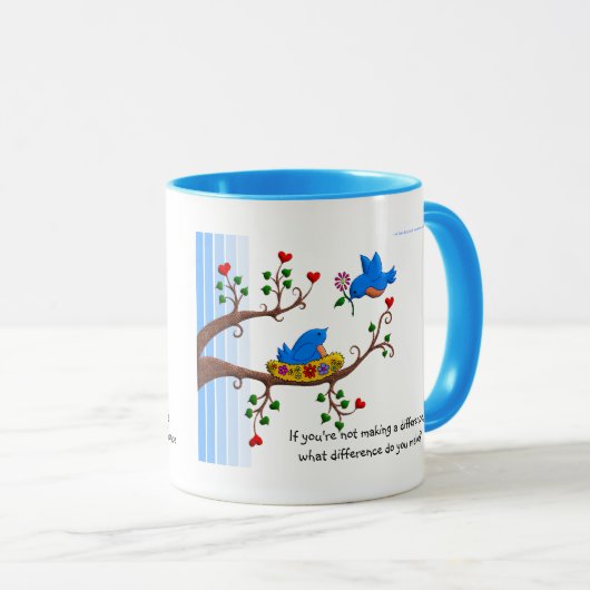 Vrijwilligers maken verschil mok (Voorkant rechts)