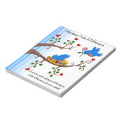 Vrijwilligers maken verschil notitieblok (Linkerzijde)