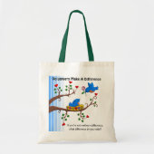 Vrijwilligers maken verschil tote bag (Voorkant)