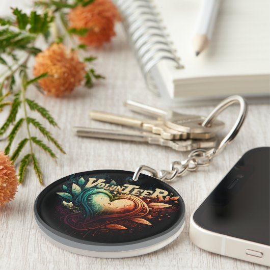 Vrijwilligers Sleutelhanger (Voorkant Rechts)
