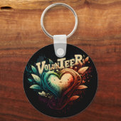 Vrijwilligers Sleutelhanger (Achterkant)