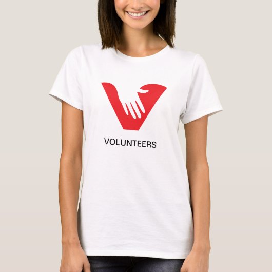Vrijwilligers T-shirt (Voorkant)