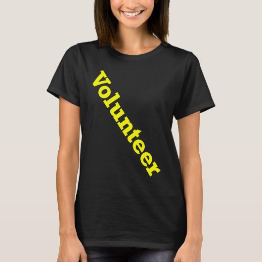 Vrijwilligersbaan Personeel Evenement Uniform Goed T-shirt (Voorkant)