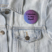 Vrijwilligersbericht Ronde Button 5,7 Cm (In situ)