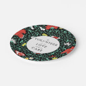 Vrijwilligersfeest Papieren Bordje (Gekanteld)