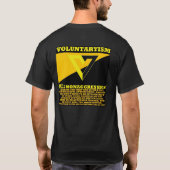 Vrijwilligersisme T-shirt (Achterkant)