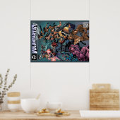 Vrijwilligersprobleem nr. 2 Hoesje Poster (Keuken)