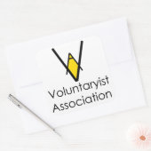 Vrijwilligersvereniging Lidmaatschap Sticker (Envelop)