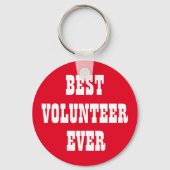 Vrijwilligerswaardering bedankt je cadeau sleutelhanger (Voorkant)