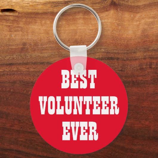 Vrijwilligerswaardering bedankt je cadeau sleutelhanger (Voorkant)