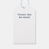 Vrijwilligerswaardering Hartelijk dank Cadeaulabel (Achterkant)