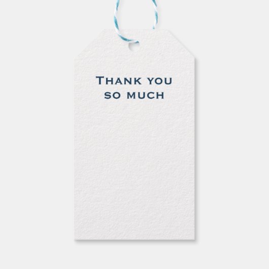 Vrijwilligerswaardering Hartelijk dank Cadeaulabel (Achterkant)