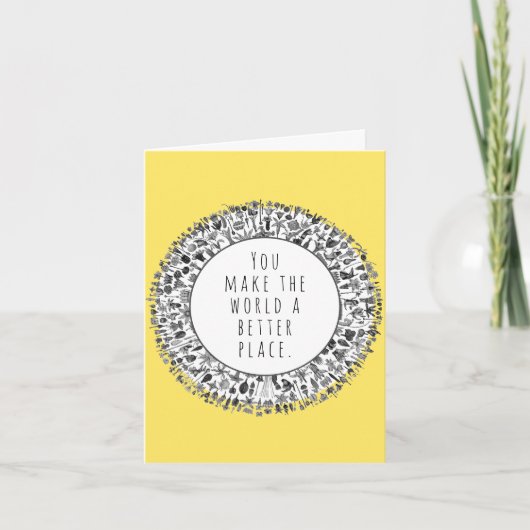 Vrijwilligerswaardering Kaart (Voorkant)