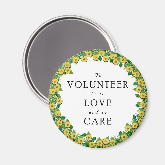 Vrijwilligerswaardering Magneet (Voorkant / Achterkant)