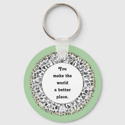 Vrijwilligerswaardering Sleutelhanger (Voorkant)