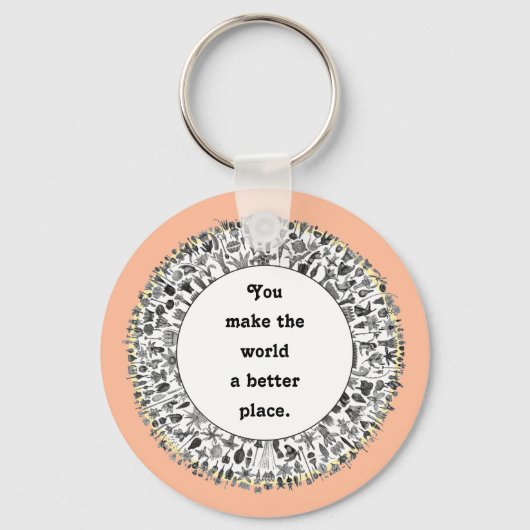 Vrijwilligerswaardering Sleutelhanger (Voorkant)