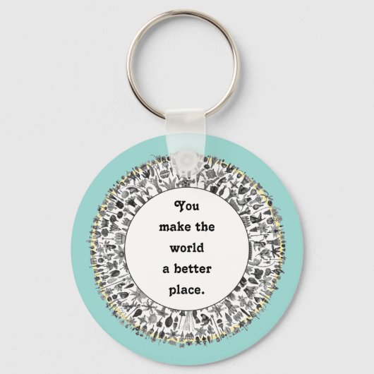 Vrijwilligerswaardering Sleutelhanger (Voorkant)