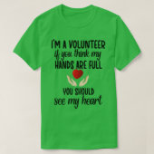 Vrijwilligerswerk 3 t-shirt (Design voorkant)