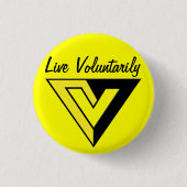 Vrijwilligerswerk Button (Voorkant)