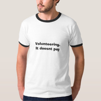  Vrijwilligerswerk T-shirt