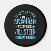 Vrijwilligerswerk - vrijwilligers - liefdadigheids magneet (Voorkant)