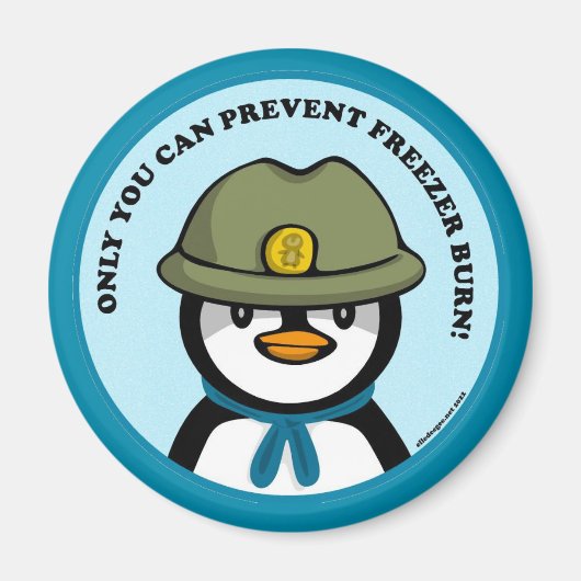 Vrizie de Peng zegt: Magneet (Voorkant)