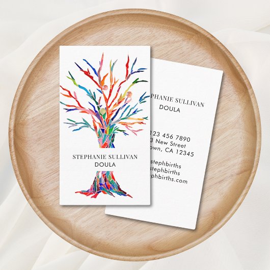 vroedvrouw Doula Visitekaartje