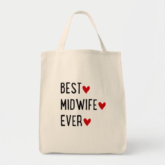 vroedvrouw tote bag (Voorkant)