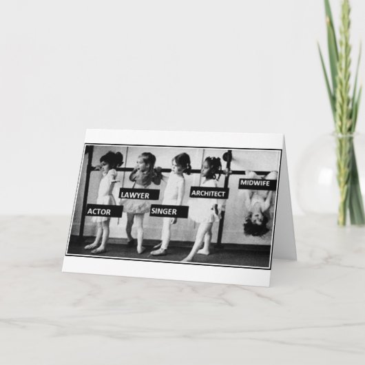 vroedvrouwen zijn verschillend kaart (Voorkant)