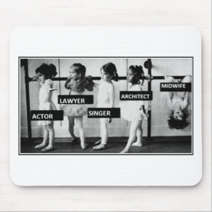 vroedvrouwen zijn verschillend muismat