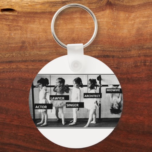 vroedvrouwen zijn verschillend sleutelhanger (Voorkant)