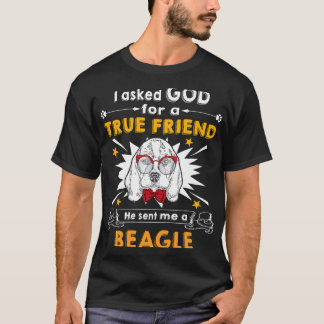Vroeg God - Ware Vriend - Een Beagle T-shirt