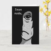 Vroeg Halloween Groet Kaart (Gele Bloem)