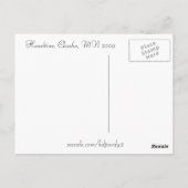 Vroeg in de ochtend in het PGA Briefkaart (Achterkant)