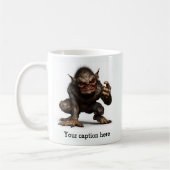 Vroeg in de ochtend ontketend Inner Beast Koffiemok (Links)