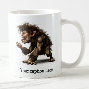 Vroeg in de ochtend ontketend Inner Beast Koffiemok